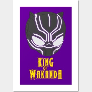 King of Wakanda Posters and Art